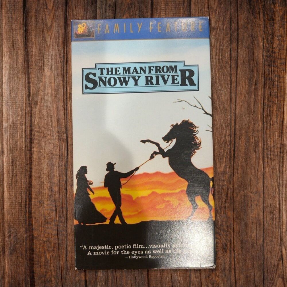 20th Century Fox - The Man from Snowy River, Vintage VHS, Family Feature